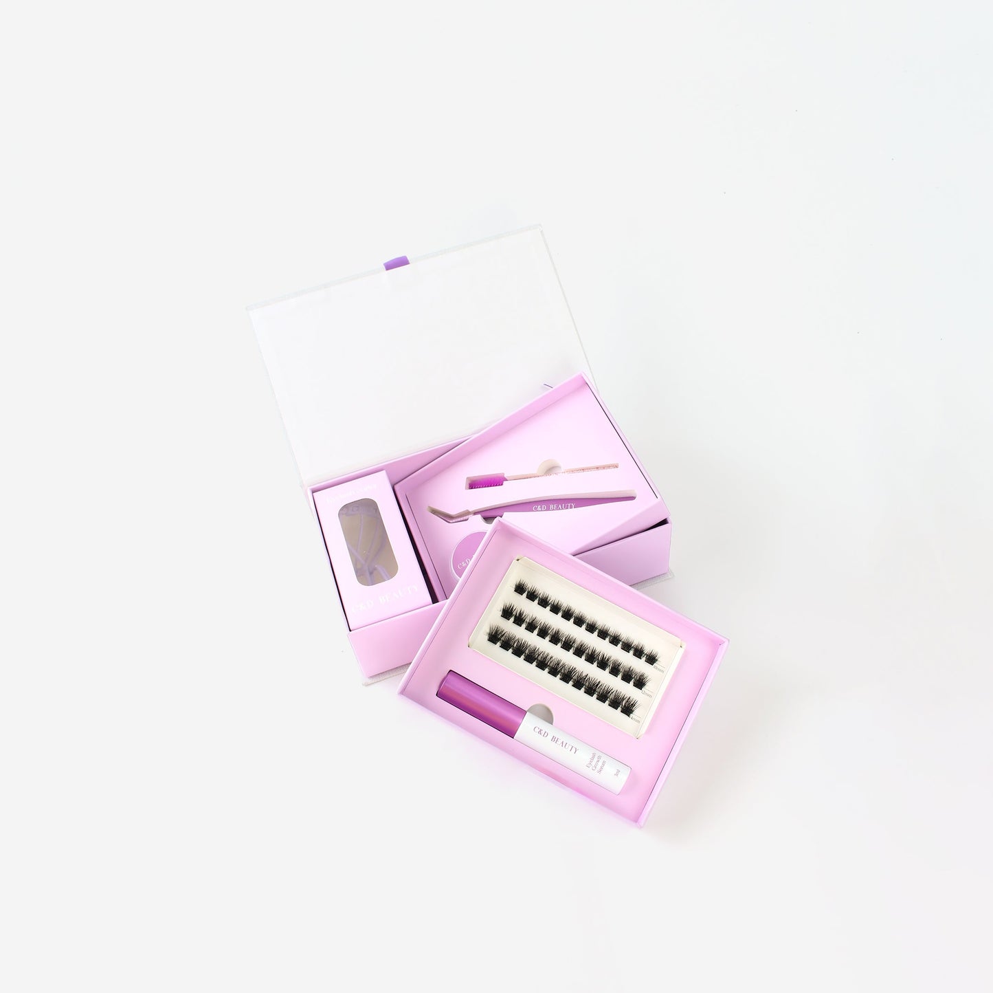 C & D Beauty - Press & Go Deluxe Lash Kit