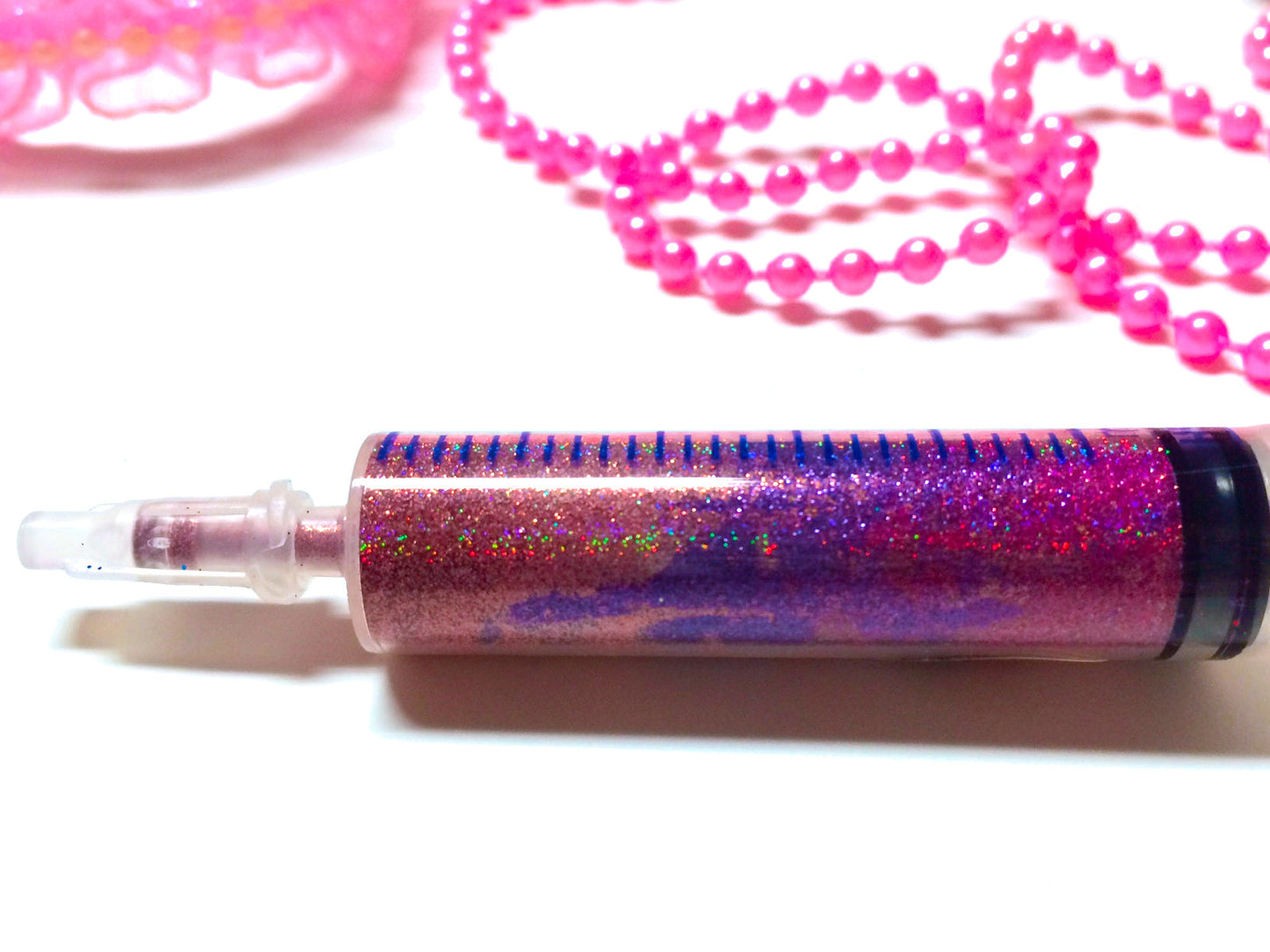 Inked Doll Cosmetics - DOLLHOUSE ROSES GlamDoll Glitter Syringe