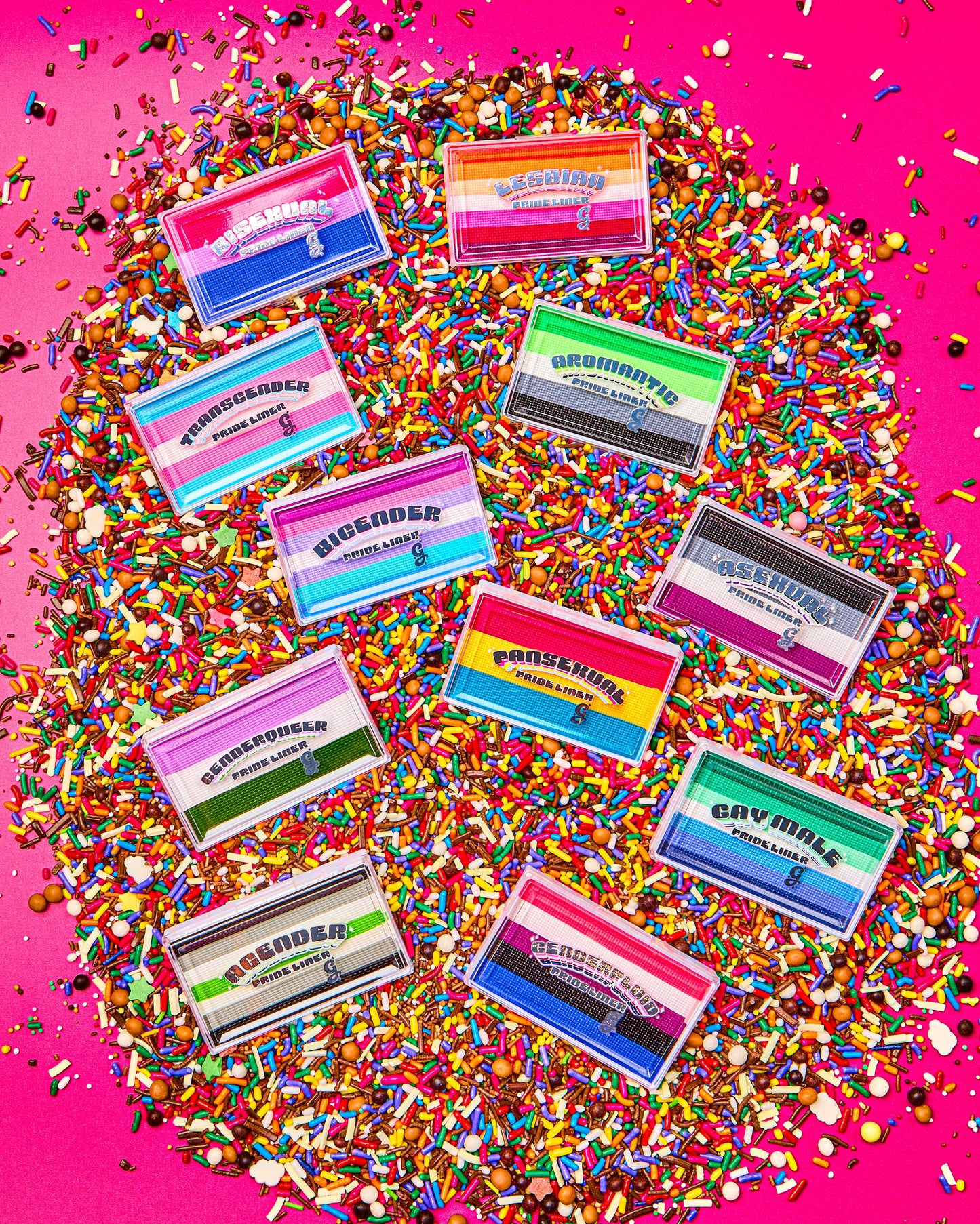 Pride Liner - Pansexual - Glisten Cosmetics
