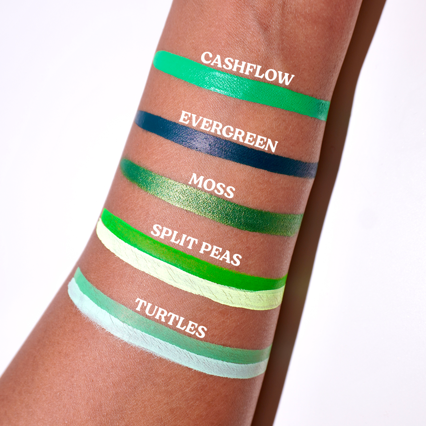 Turtles (Green) Split Liner - Eyeliner - Glisten Cosmetics