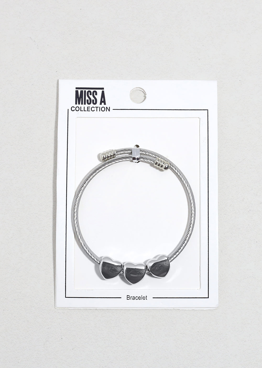 Heart to Heart Cable Bracelet