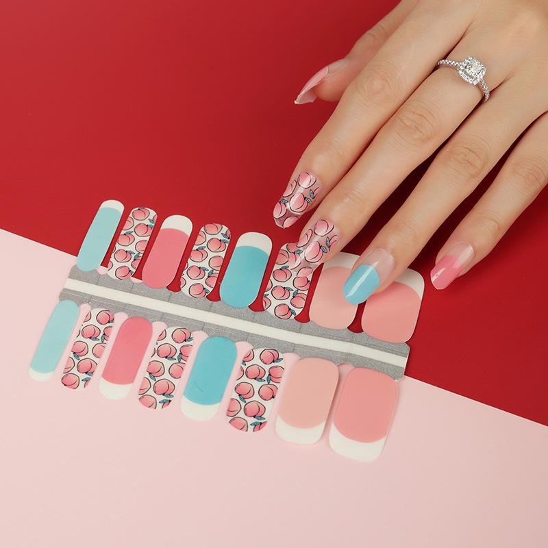 Candied Nails - Peaches and Cream