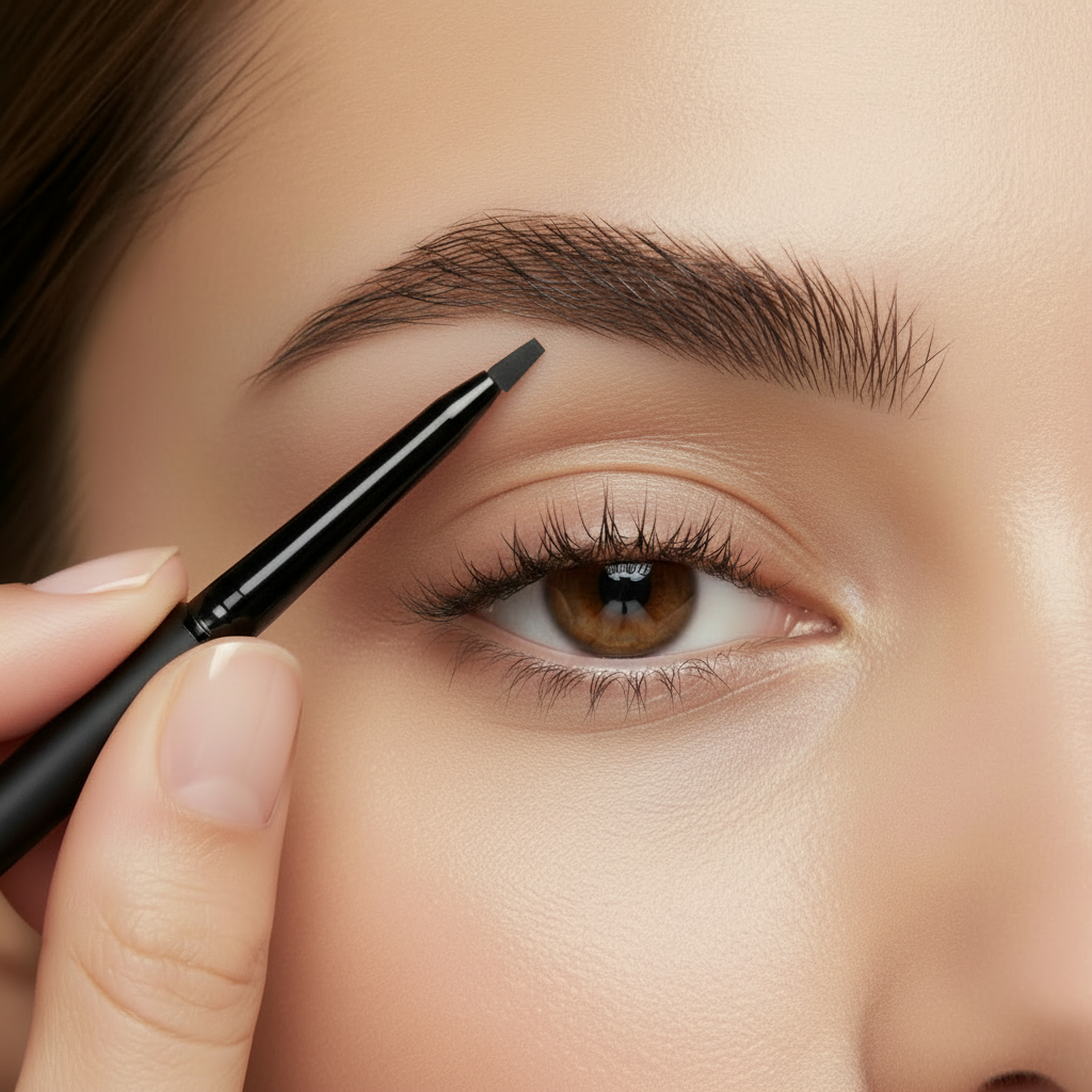 Crown Brush - 2-Sided Eyebrow Pencil - BP05 Auburn