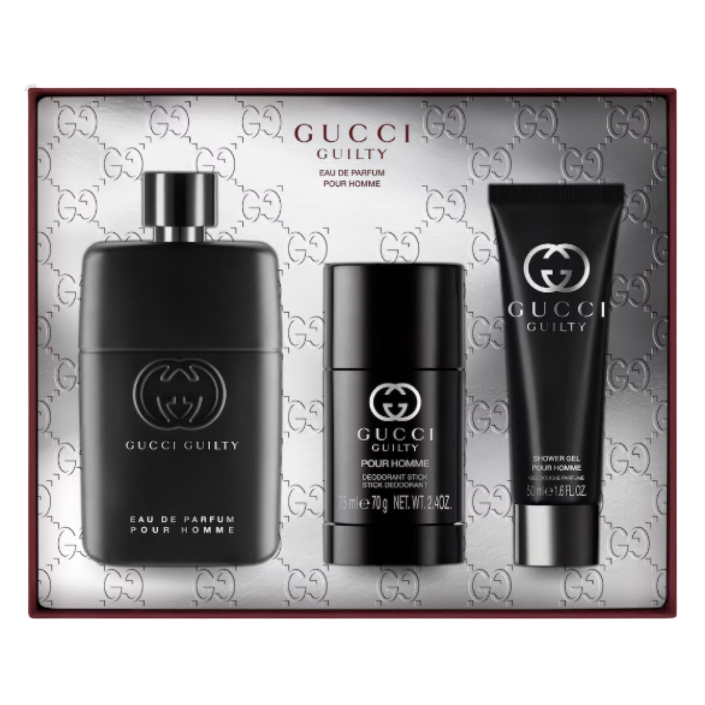 Gucci Guilty Pour Homme Eau De Toilette Gift Set