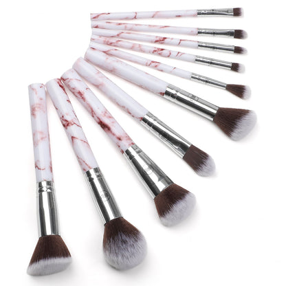 Lurella Cosmetics - Deluxe Marble Brush Set