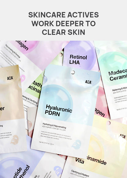 AOA Skin Hyaluronic + PDRN Sheet Mask