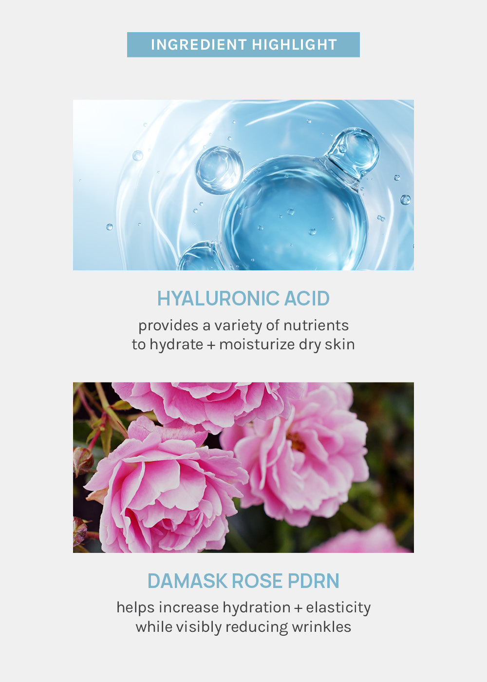 AOA Skin Hyaluronic + PDRN Sheet Mask
