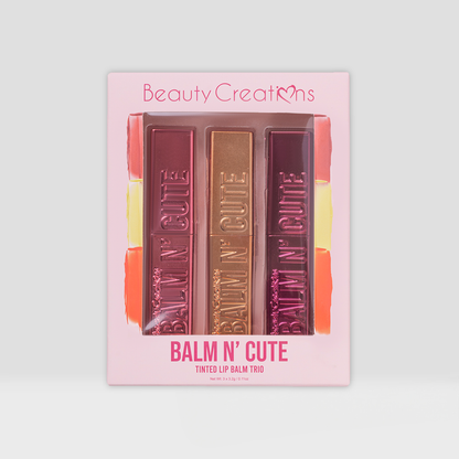 Balm N' Cute Tinted Lip Balm "The Reds" Set