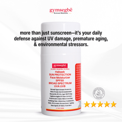 Gymsegbë - Habaek Sun Protection Face Moisturizer SPF50