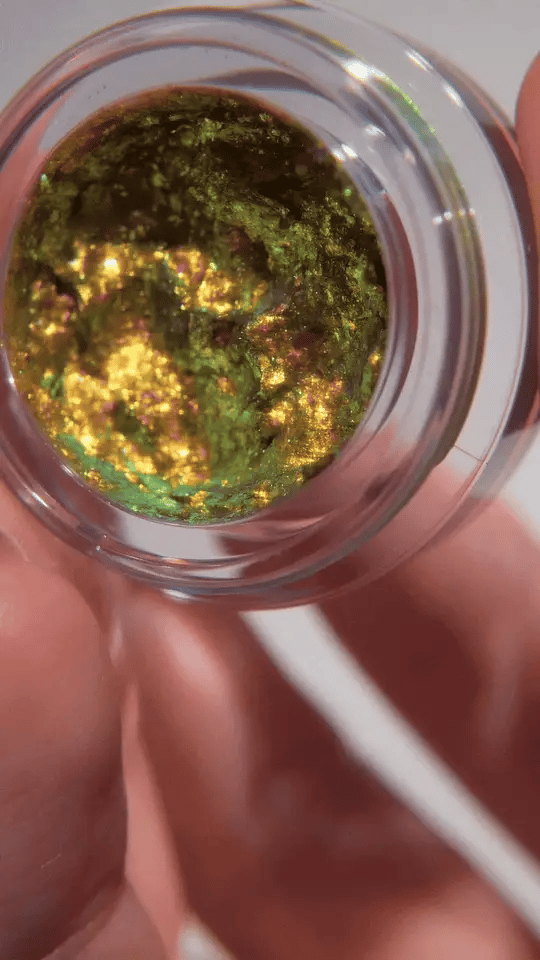 Glisten Cosmetics Gold Rush Chroma Flakes - Duochrome Pigment