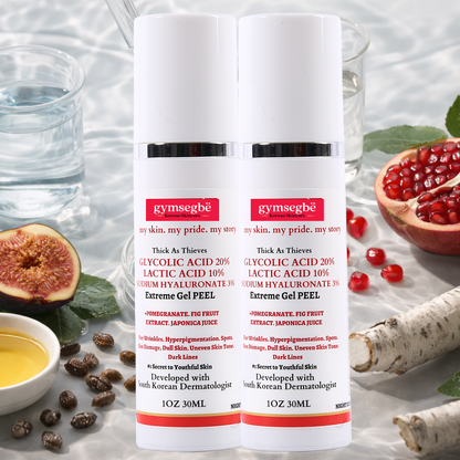 Gymsegbë - Thick As Thieves Pure Glycolic Acid Lactic Acid Extreme Gel Peel - 30ml
