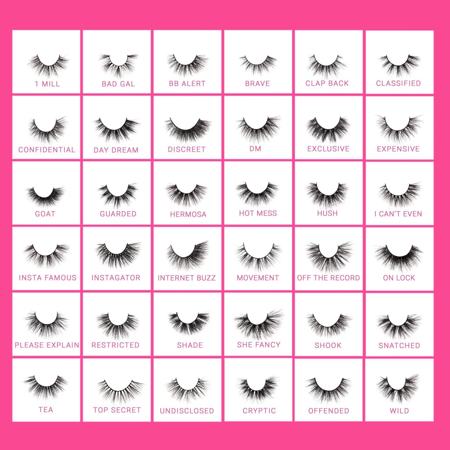 Faux Mink Collection - 36 Styles Bundle