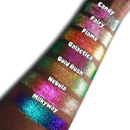 Glisten Cosmetics Flame Chroma Flakes - Duochrome Pigment