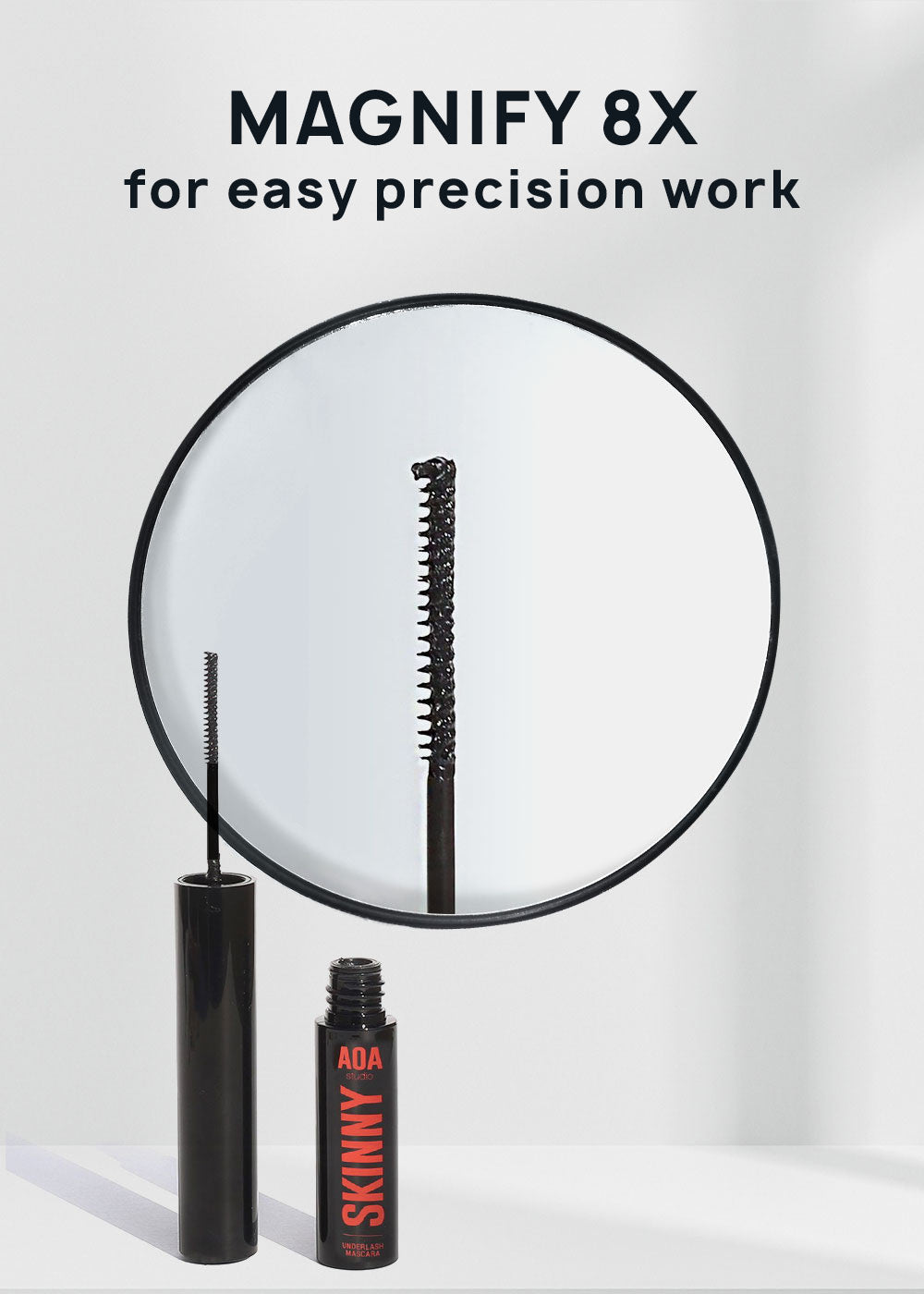 A+ 8X Magnifying Beauty Mirror