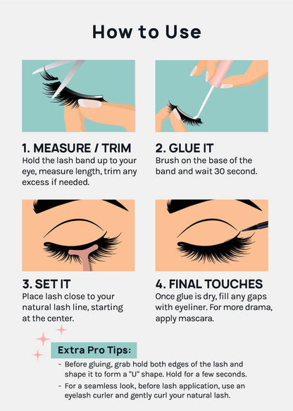 A+ Glam 3D Faux Mink Lashes - Vancouver