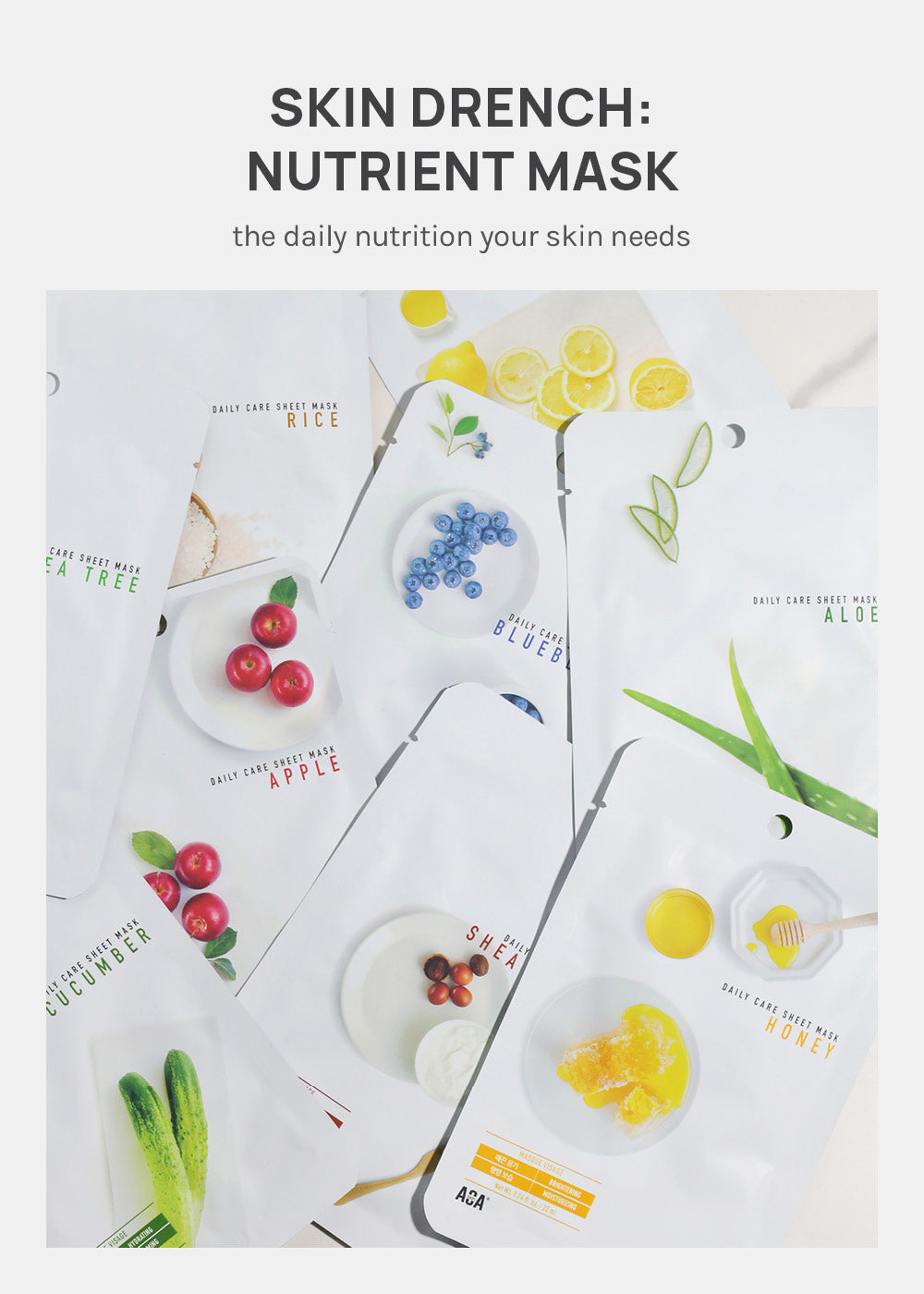 AOA Skin Aloe Daily Care Sheet Mask
