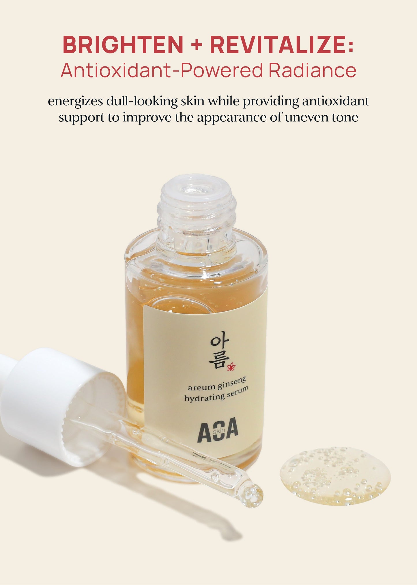 AOA Skin Areum Ginseng Hydrating Serum 30ml