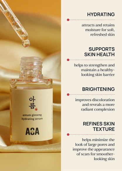 AOA Skin Areum Ginseng Hydrating Serum 30ml