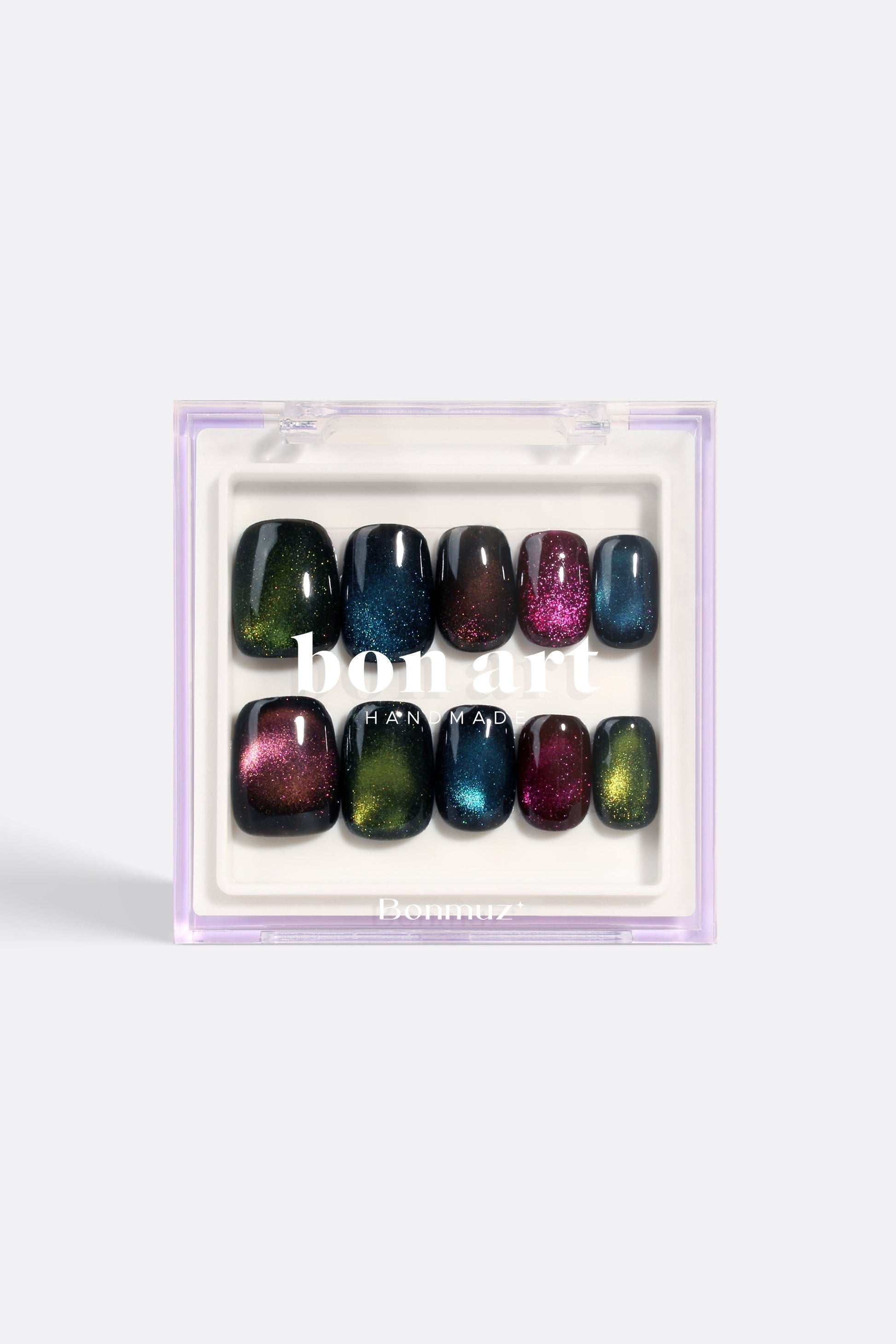 Bonmuz - Mystic Aurora | Pro Handmade Gel Nails