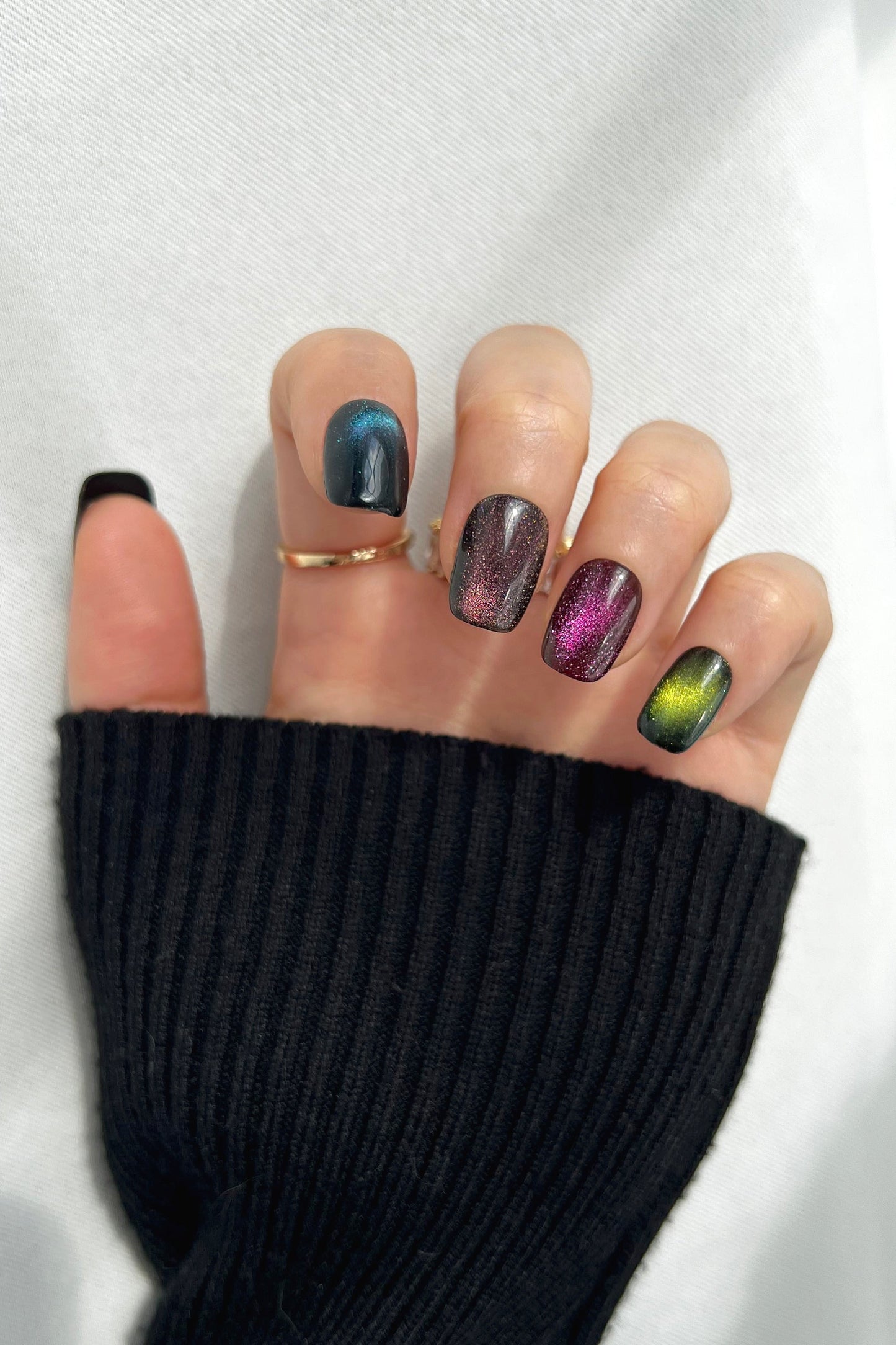 Bonmuz - Mystic Aurora | Pro Handmade Gel Nails