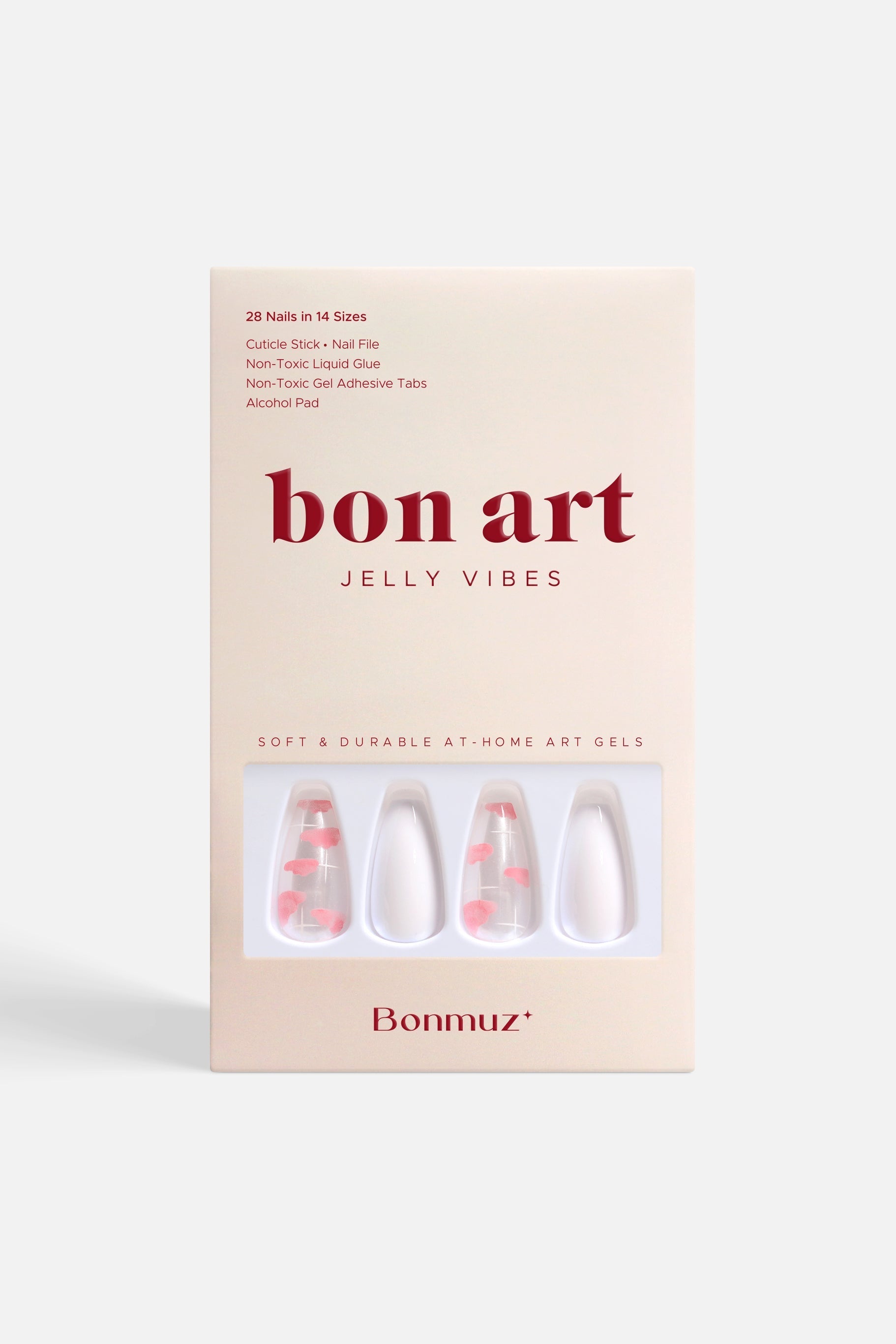 Bonmuz - Cloud Waltz | Soft & Durable Press-On Nails