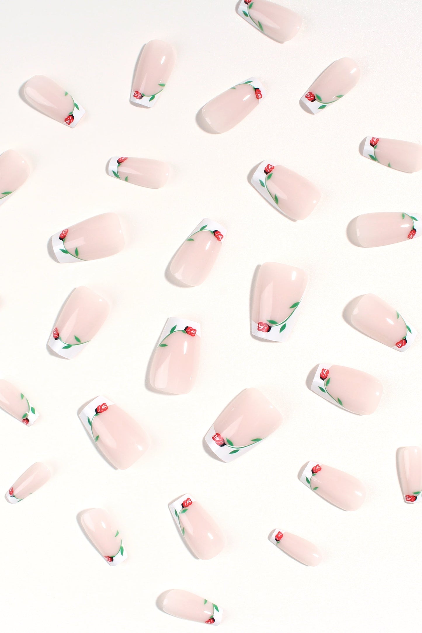 Bonmuz - Rose Coronet | Soft & Durable Press-On Nails