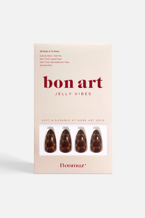 Bonmuz - Cocoa Nouveau | Soft & Durable Press-On Nails