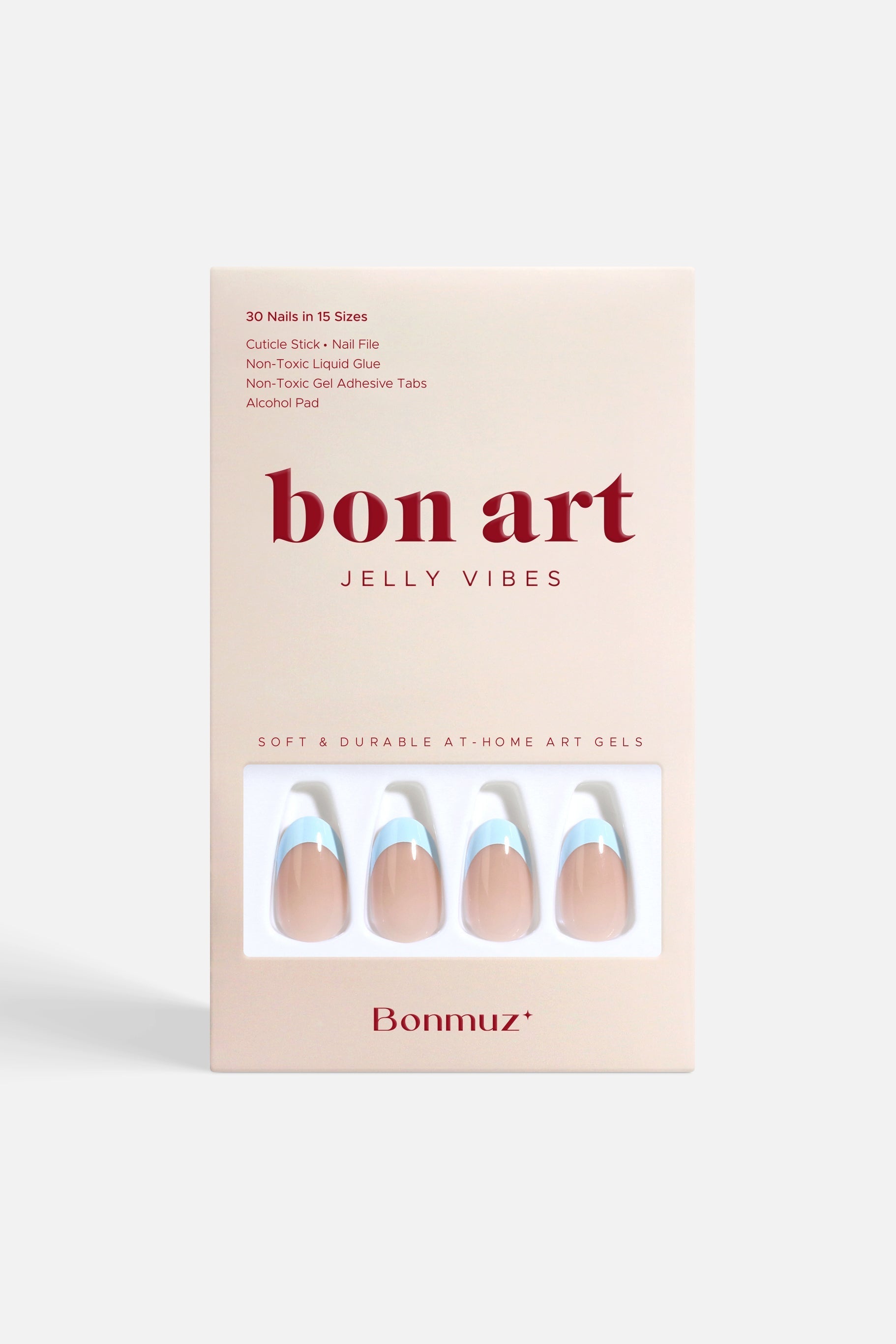 Bonmuz - Cloudline | Soft & Durable Press-On Nails