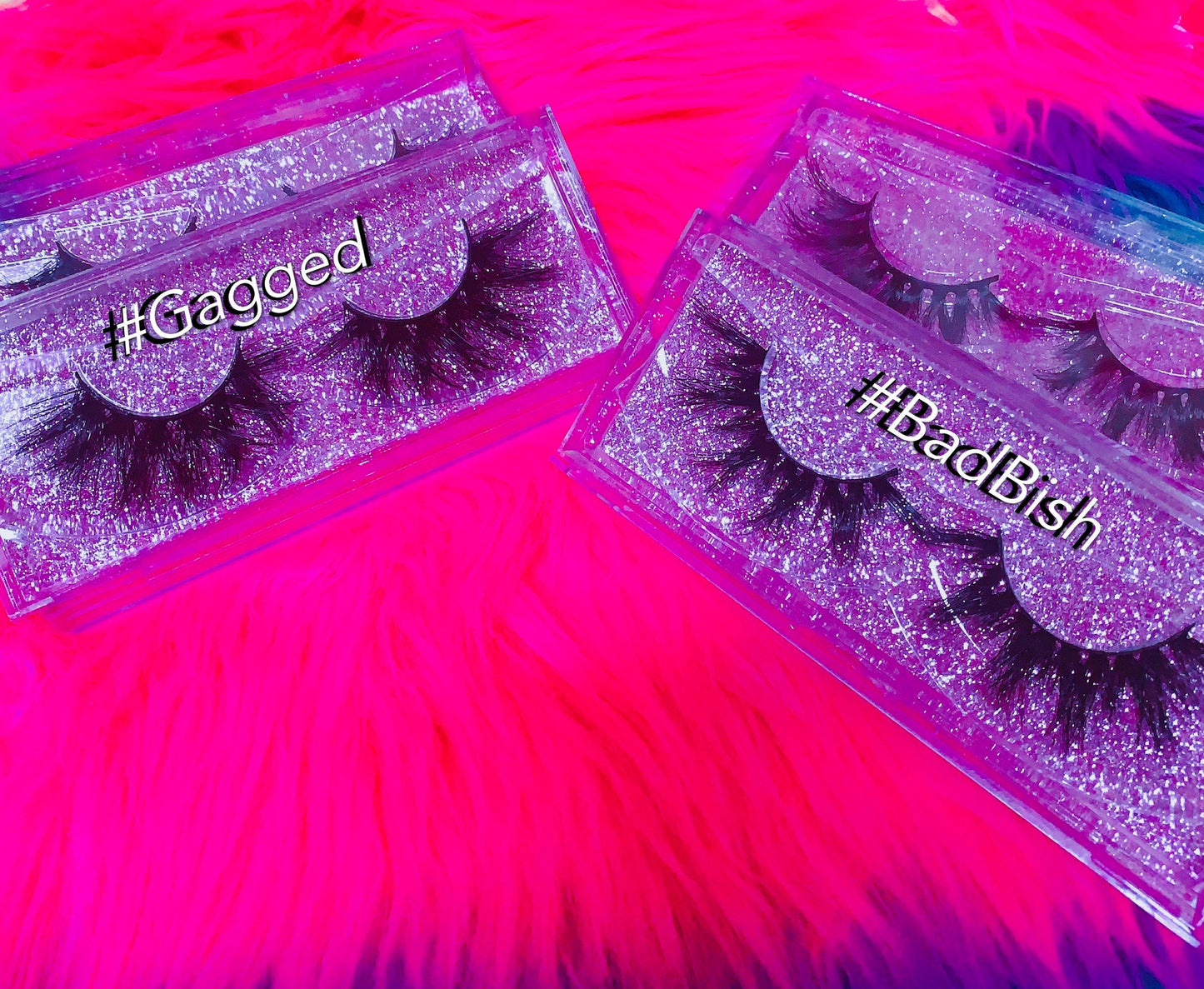 Inked Doll Cosmetics - #BADBISH 3D DreamDoll Lashes *GLITTER* Case