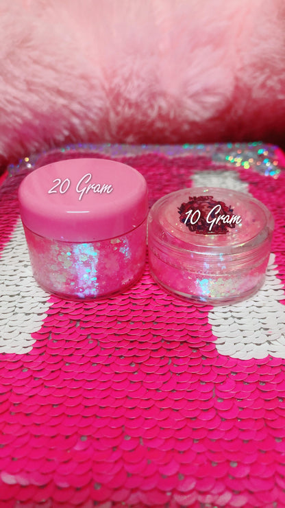 Inked Doll Cosmetics - BALLET SLIPPERS Mermaid Jelly (Face/Body/Hair) Glitter Gel