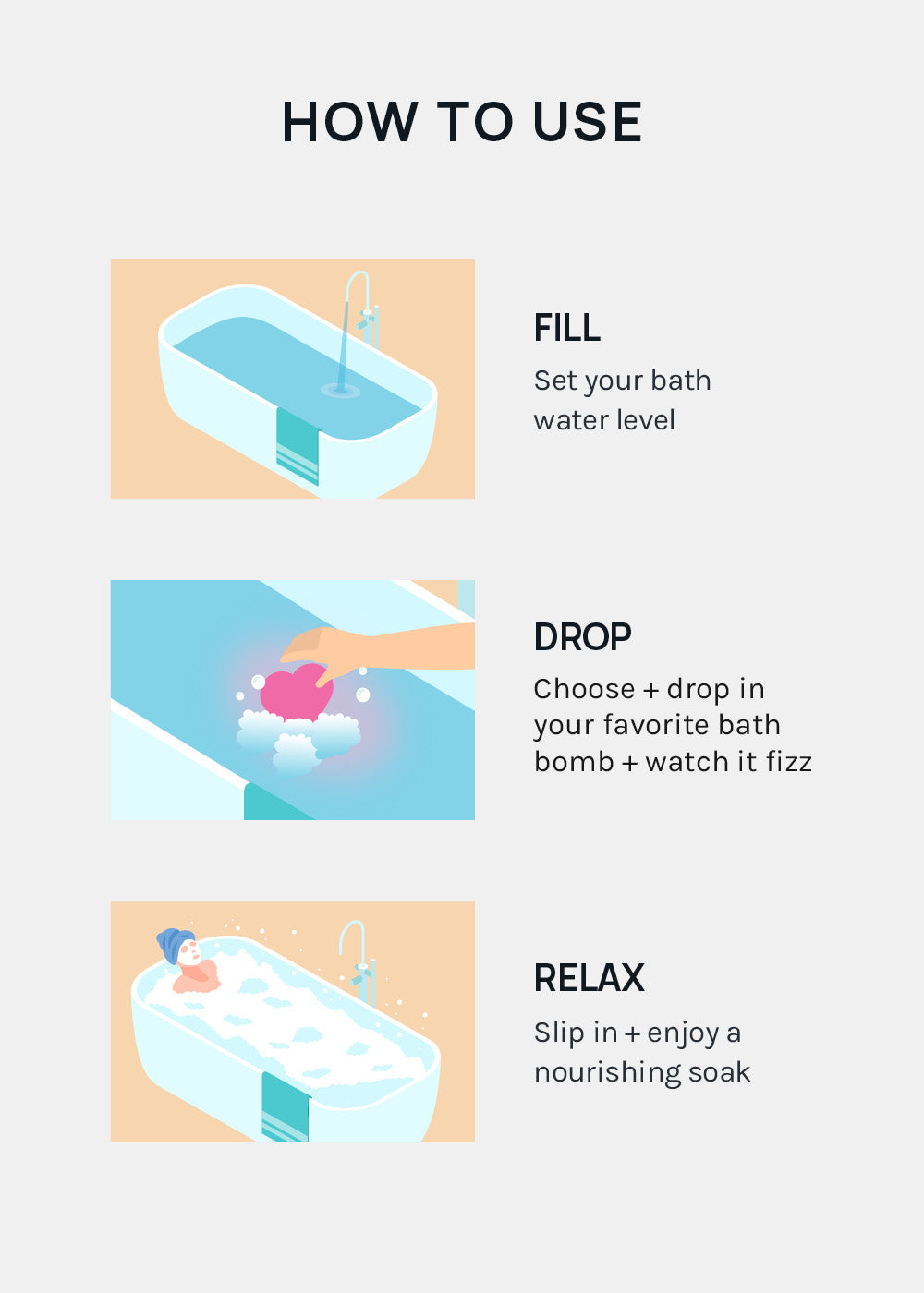 AOA Bath Bomb - Fizz The Rainbow