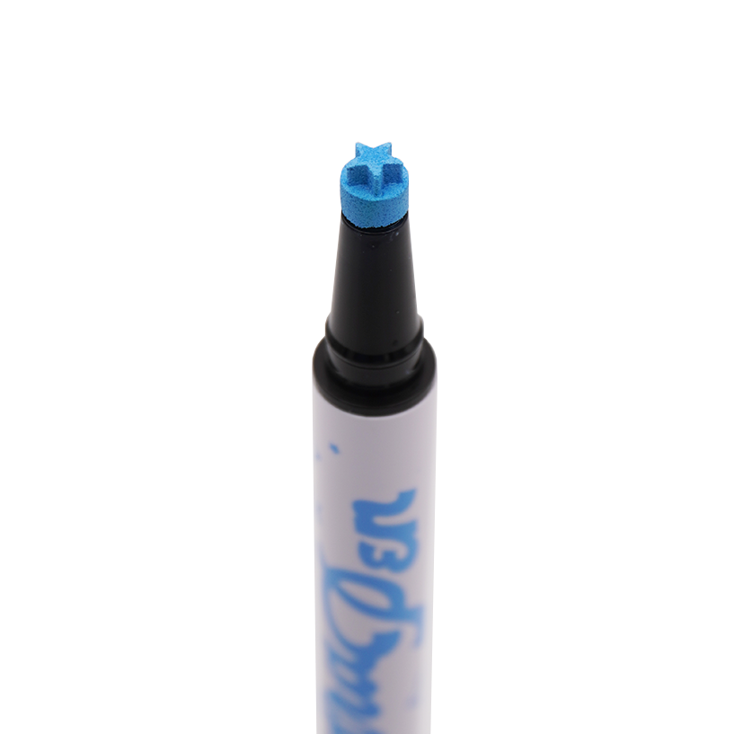 Blue Spectra Pen - Star Stamp Liner - Glisten Cosmetics