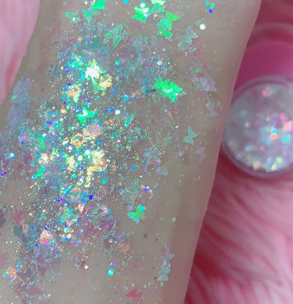 Inked Doll Cosmetics - BUTTAFLY GLOW! Glitter Gel