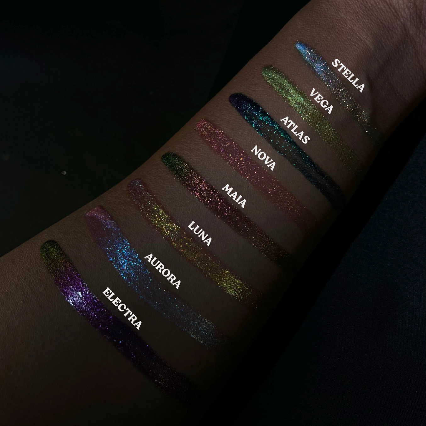 Vega Chroma Gloss (Green/Gold) - Multichrome Lip Gloss - Glisten Cosmetics