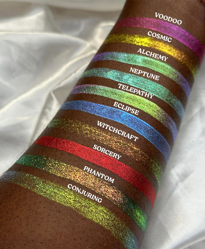 Neptune Chroma Magic (Green/Gold) - Liquid Eyeshadow - Glisten Cosmetics