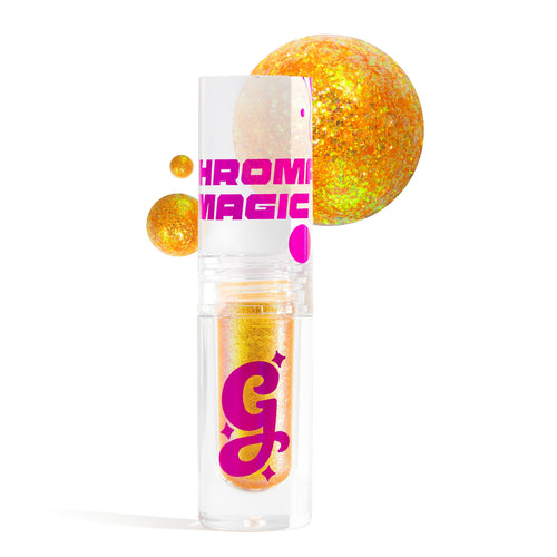 Conjuring Chroma Magic (Orange/Gold) - Liquid Eyeshadow - Glisten Cosmetics