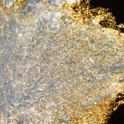 Stardust Chroma Flakes (Gold/Blue White) - Duochrome Pigment - Glisten Cosmetics