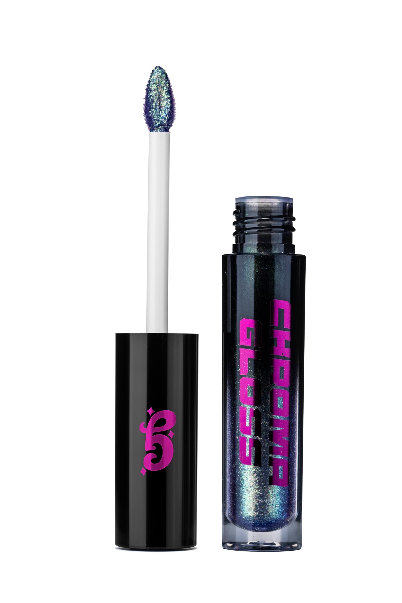 Sirius Chroma Gloss (Silver/Purple) - Multichrome Lip Gloss - Glisten Cosmetics