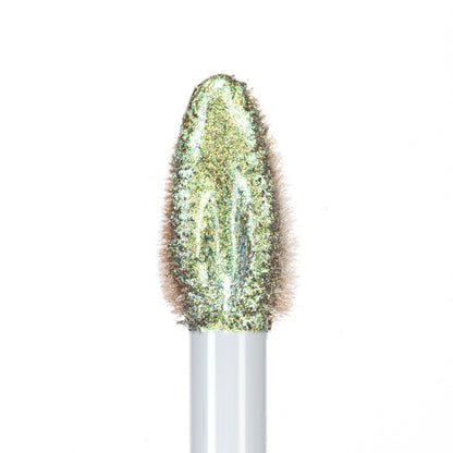 Vega Chroma Gloss (Green/Gold) - Multichrome Lip Gloss - Glisten Cosmetics