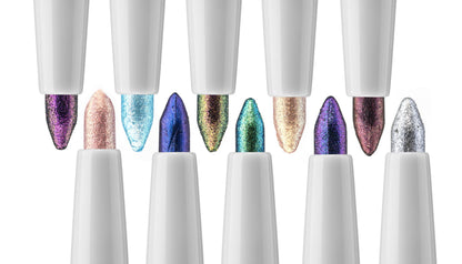 Marshmallow Chroma Pencil (Pink/Gold) - Duochrome Pencil - Glisten Cosmetics