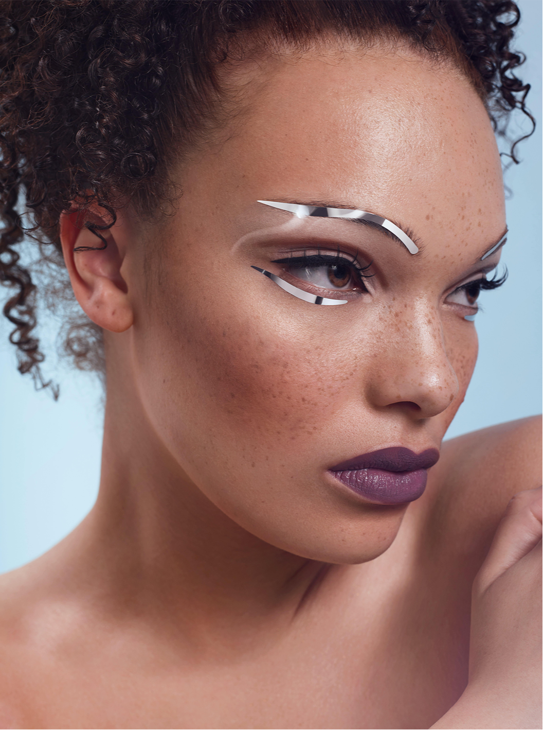 Full Collection - Chrome Makeup Stickers - Face Lace x Glisten Cosmetics
