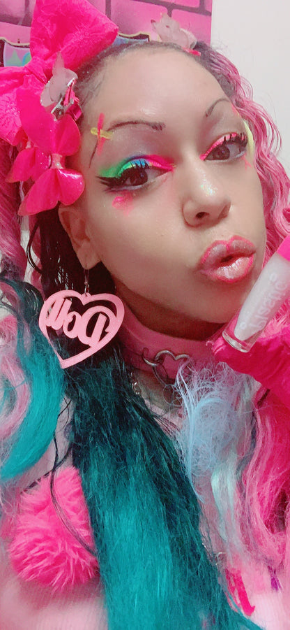 Inked Doll Cosmetics - *DOLLFACE DIAMOND$* "PLASTIC" Explicitly SEXY Lip Gloss