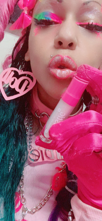 Inked Doll Cosmetics - *DOLLFACE DIAMOND$* "PLASTIC" Explicitly SEXY Lip Gloss