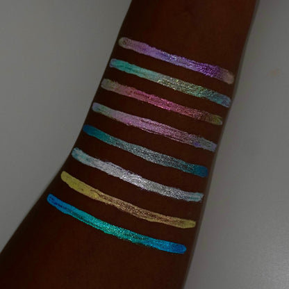 Seabreeze Chroma Flik (Teal/Silver) - Liquid Liner - Glisten Cosmetics