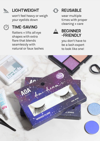 Demi-Dream Half Lashes – Whisper
