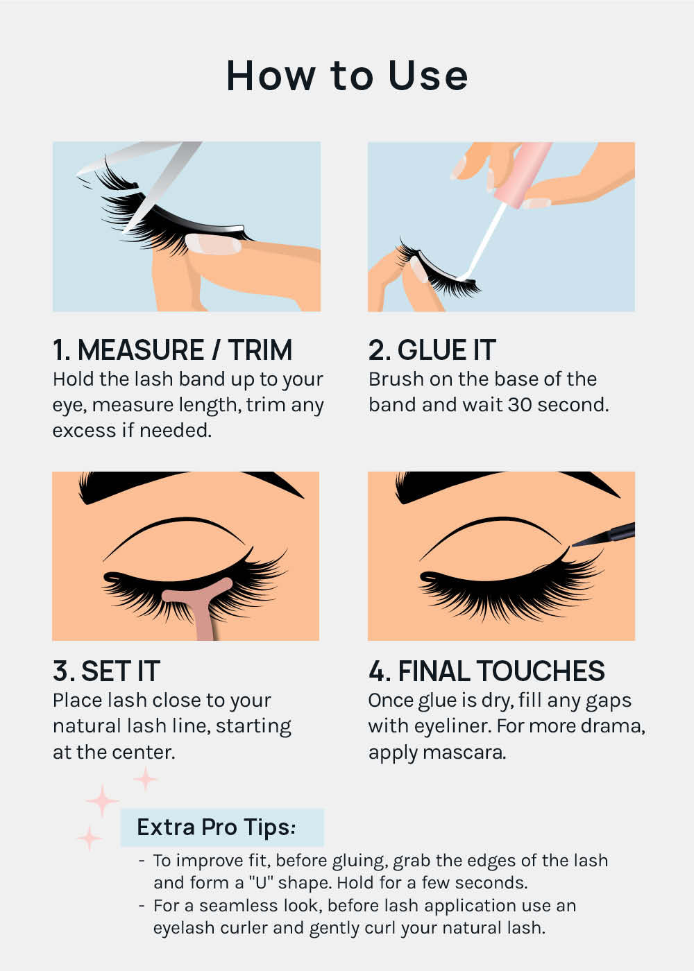 Demi-Dream Half Lashes – Whisper