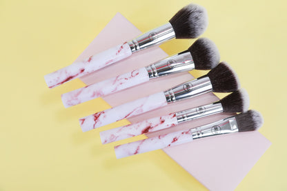 Lurella Cosmetics - Deluxe Marble Brush Set