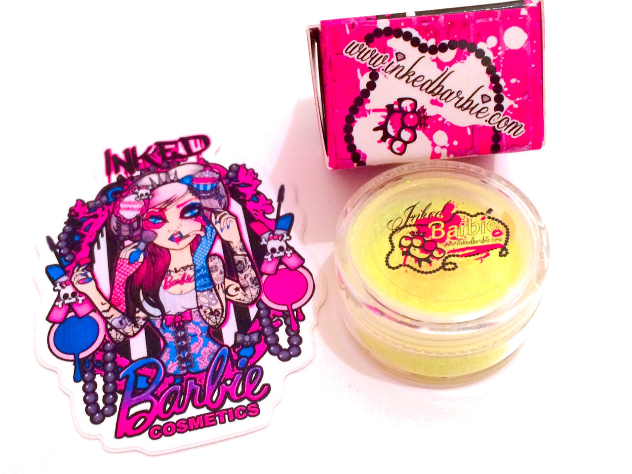Inked Doll Cosmetics - ELECTRA SUNSHINE *UV* Iridescent Glamdoll Glitter