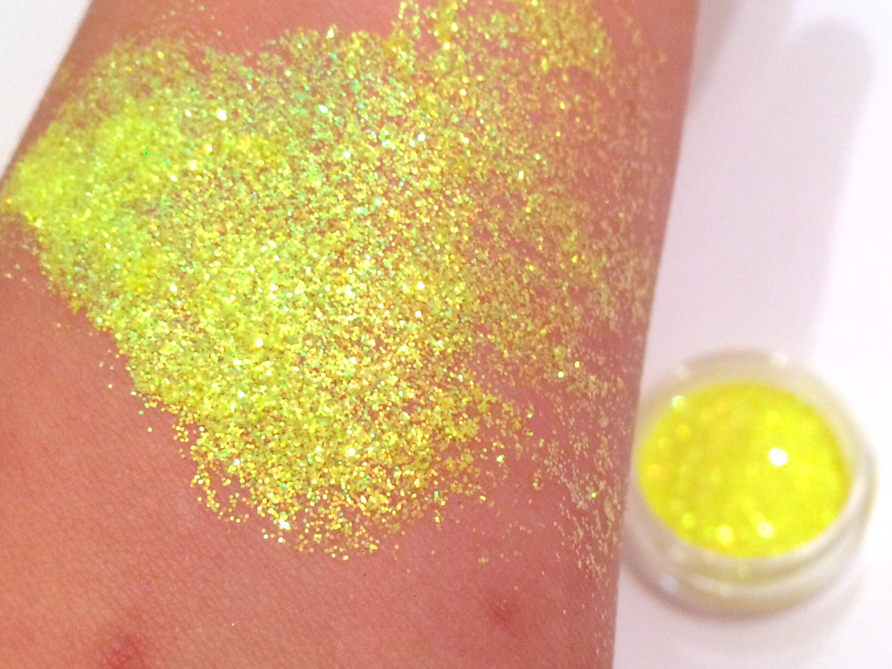 Inked Doll Cosmetics - ELECTRA SUNSHINE *UV* Iridescent Glamdoll Glitter