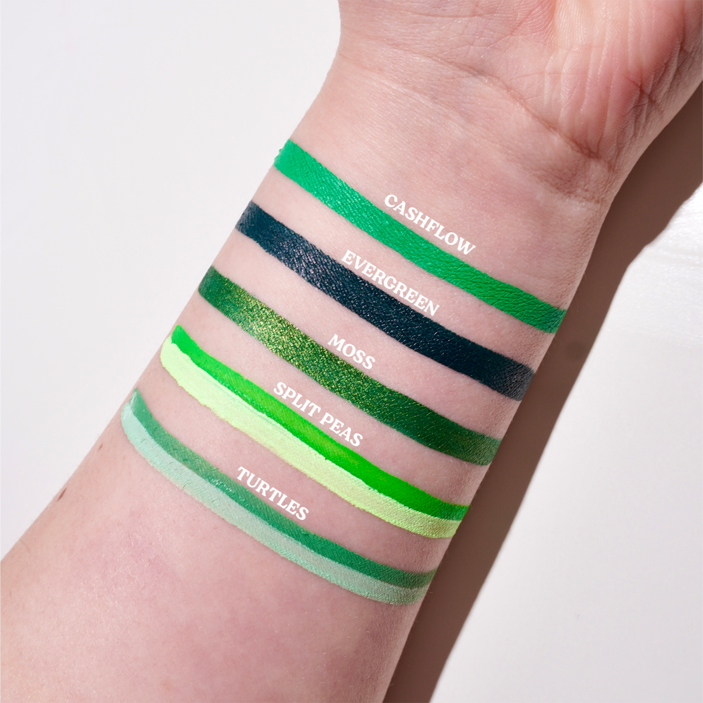 Green Bundle - Eyeliner - Glisten Cosmetics